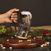 Viking Horn Mug Set of 3 (Ring)